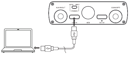 Conexi&oacute;n al dispositivo de audio - Paso 1