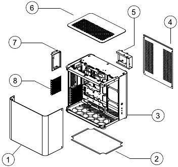 Diagrama de piezas