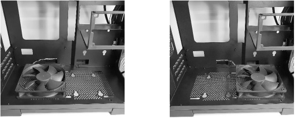 INSTALACI&Oacute;N DEL VENTILADOR - Montaje de dos ventiladores de 120 mm
