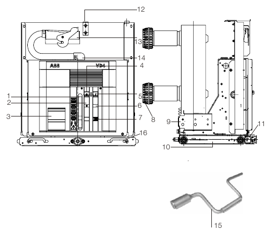 Interruptores autom&aacute;ticos para UniGear ZS1