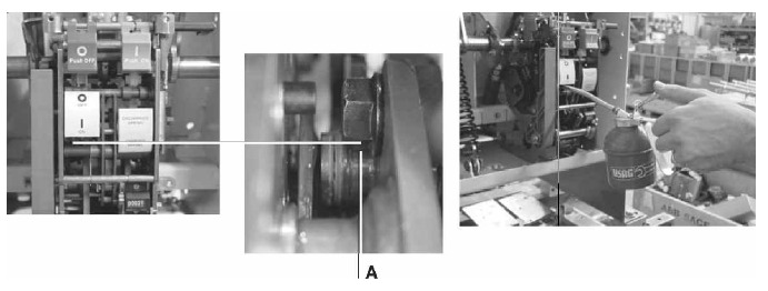 Lubricaci&oacute;n del cojinete izquierdo