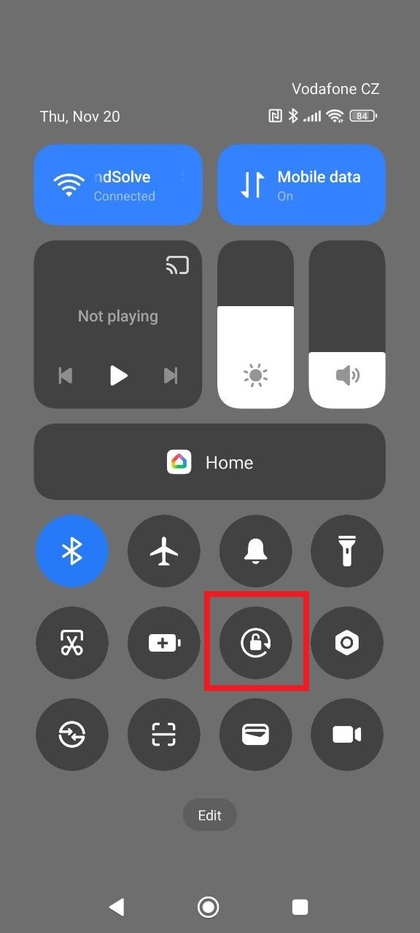 Cómo habilitar o deshabilitar la rotación automática de la pantalla en ...