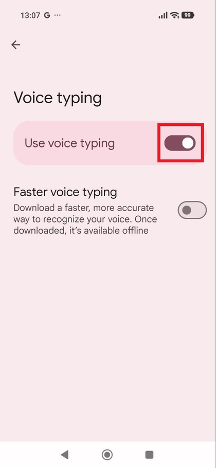 Activar los ajustes de escritura por voz en POCO F8 Pro