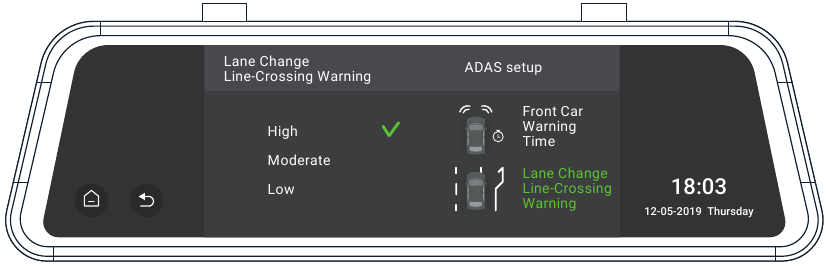 Calibraci&oacute;n ADAS - Paso 2