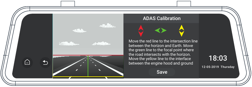 Calibraci&oacute;n ADAS - Paso 3