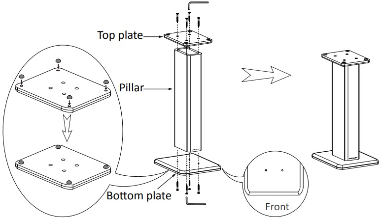 Diagrama de montaje