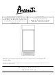Avanti BCC6Q1BG Manual De Instrucciones