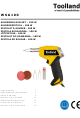 Toolland WSG100 Manual Del Usuario