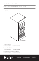 Haiger HVFE040BBB Manual Del Usuario