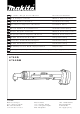 Makita 6702D Manual De Instrucciones