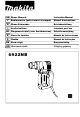 Makita 6922NB Manual De Instrucciones