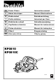 Makita KP0810K Manual De Instrucciones