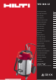 Hilti VC 60-U Manual De Instrucciones