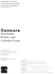 Sears Kenmore W10884766B Instrucciones De Instalación
