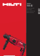 Hilti TE 2 Manual De Instrucciones