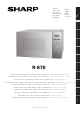 Sharp R-870 Manual De Instrucciones