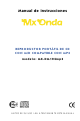 Mx Onda MX-DM1 24МрЗ Manual De Instrucciones