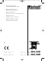 EINHELL NEW GENERATION NHM 260/230 Manual De Instrucciones