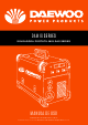 Daewoo DAMIG Serie Manual De Uso