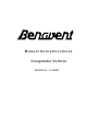 Benavent CVBM3 Manual De Instrucciones
