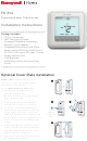 Honeywell Home Pro Serie Instrucciones Para La Instalación
