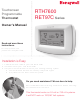 Honeywell RTH7600 Serie Manual Del Propietário