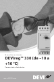 DEVI reg 330 Manual De Instalación