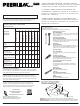 PEERLESS P99639LF-W Guia De Inicio Rapido