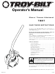 Troy-Bilt TBBT Manual Del Operador