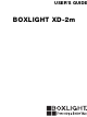 BOXLIGHT XD-2m Manual De Instrucciones