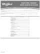 Whirlpool YWFE515S0Jb Instrucciones Para El Usuario