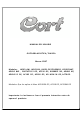 Cort JADE1-AW Manual Del Usuario