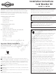 Briggs & Stratton 6231 Instrucciones De Instalación