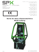 SPX Infinity PE45 Serie Instrucciones De Operación