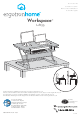 ERGOTRONHOME Workspace Lift35 Guia Del Usuario