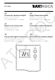 baxiroca TD-100 Instrucciones De Instalación, Montaje Y Funcionamiento