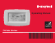 Honeywell TH7000 Serie Manual De Funcionamiento