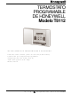 Honeywell T8112 Instrucciones De Programación E Instalación