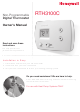 Honeywell RTH3100C Manual Del Propietário