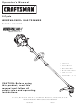 Craftsman WEEDWACKER Manual Del Usaurio