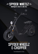 Spyder Wheelz E-CHOPPER Manual De Instrucciones