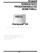 Honeywell CT3400 Instrucciones De Programación E Instalación