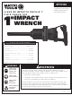 Matco Tools MT3100 Instrucciones De Operación