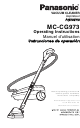 Panasonic MC-CG973 Instrucciones De Operación