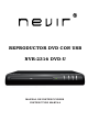 Nevir NVR-2316 DVD-U Manual De Instrucciones