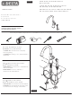 Delta CASSIDY 4297-DST Serie Manual De Instrucciones