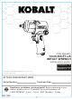 Kobalt SGY-AIR227 Manual Del Usuario