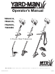 MTD YARD-MAN YM26SS Manual Del Operador