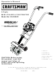 Craftsman 316.292621 Manual Del Operador