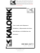 Kalorik USK MCL 36711 Manual De Instrucciones